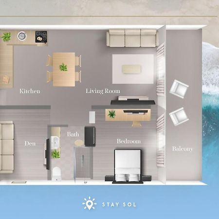 5 Beach Resort APT w FRONT BAY VIEW TERRACE UP TO 6 POOL Hollywood Exterior foto